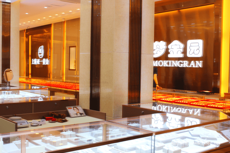 Jieshou Wang's Jewelry City Jewelry Lighting Project Case