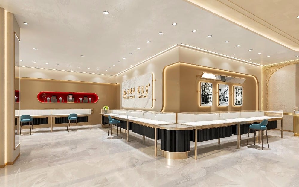 Pingyao Laofengxiang Jewelry Lighting Case