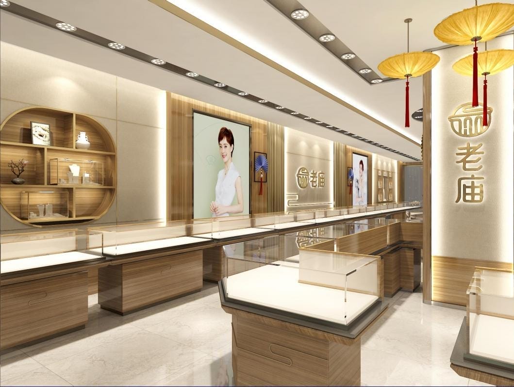 Huai 'an Laomiao Jewelry Lighting Case