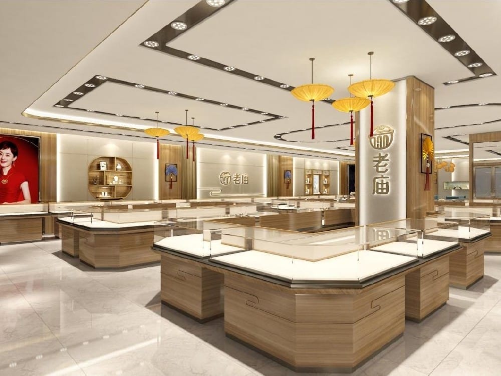 Huai 'an Laomiao Jewelry Lighting Case