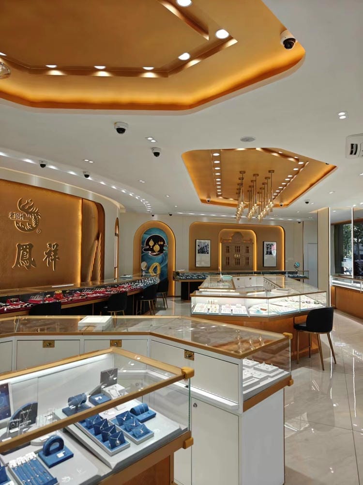 Henan Boai Laofengxiang Jewelry Lighting Case