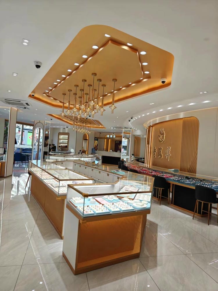 Henan Boai Laofengxiang Jewelry Lighting Case