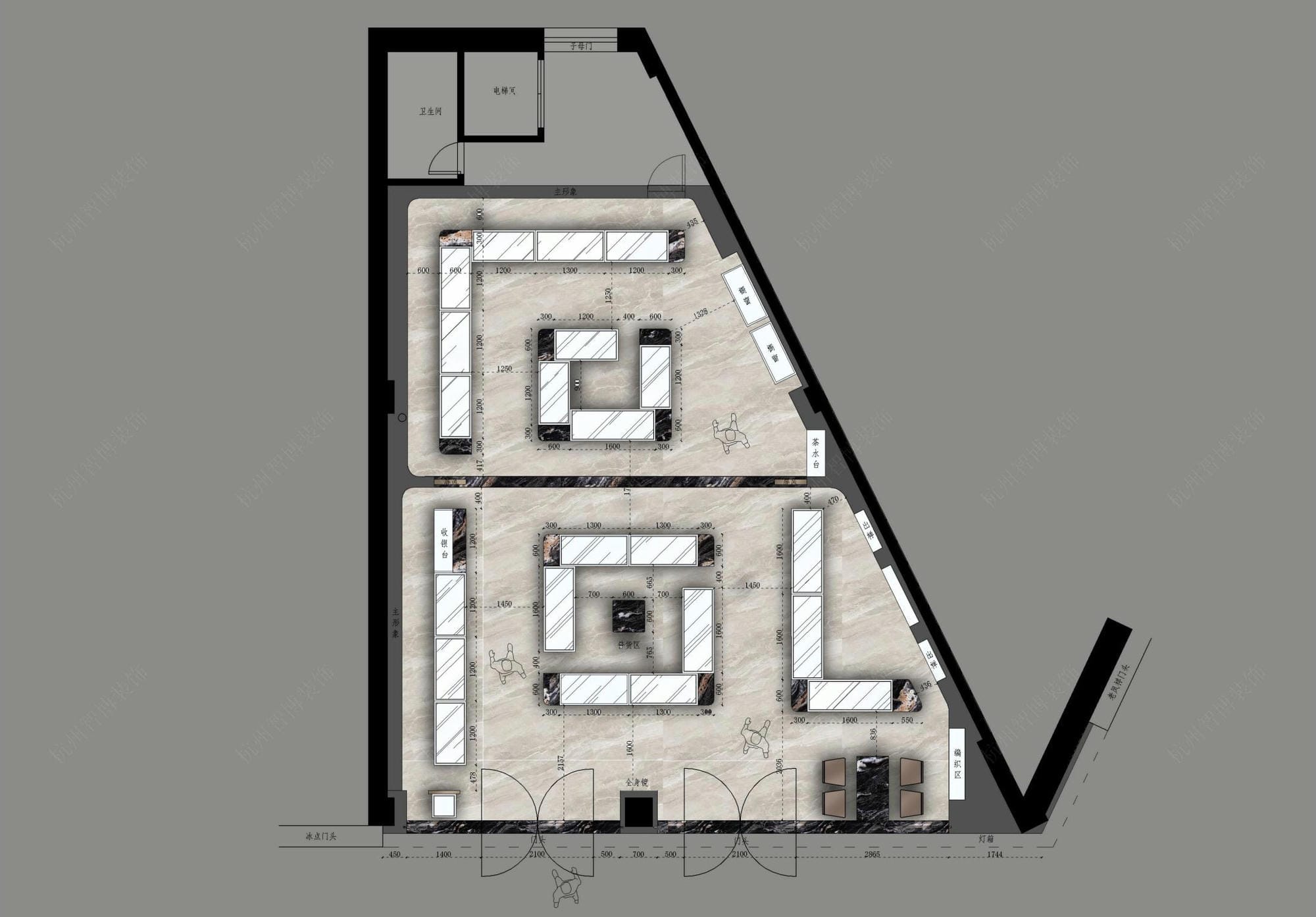 Guangde Jindafu Jewelry Lighting Case