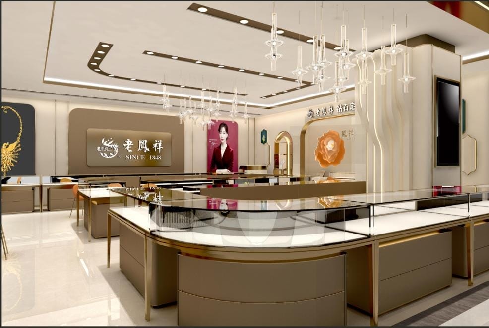 Dongtai Wuyue Laofengxiang Jewelry Lighting Case