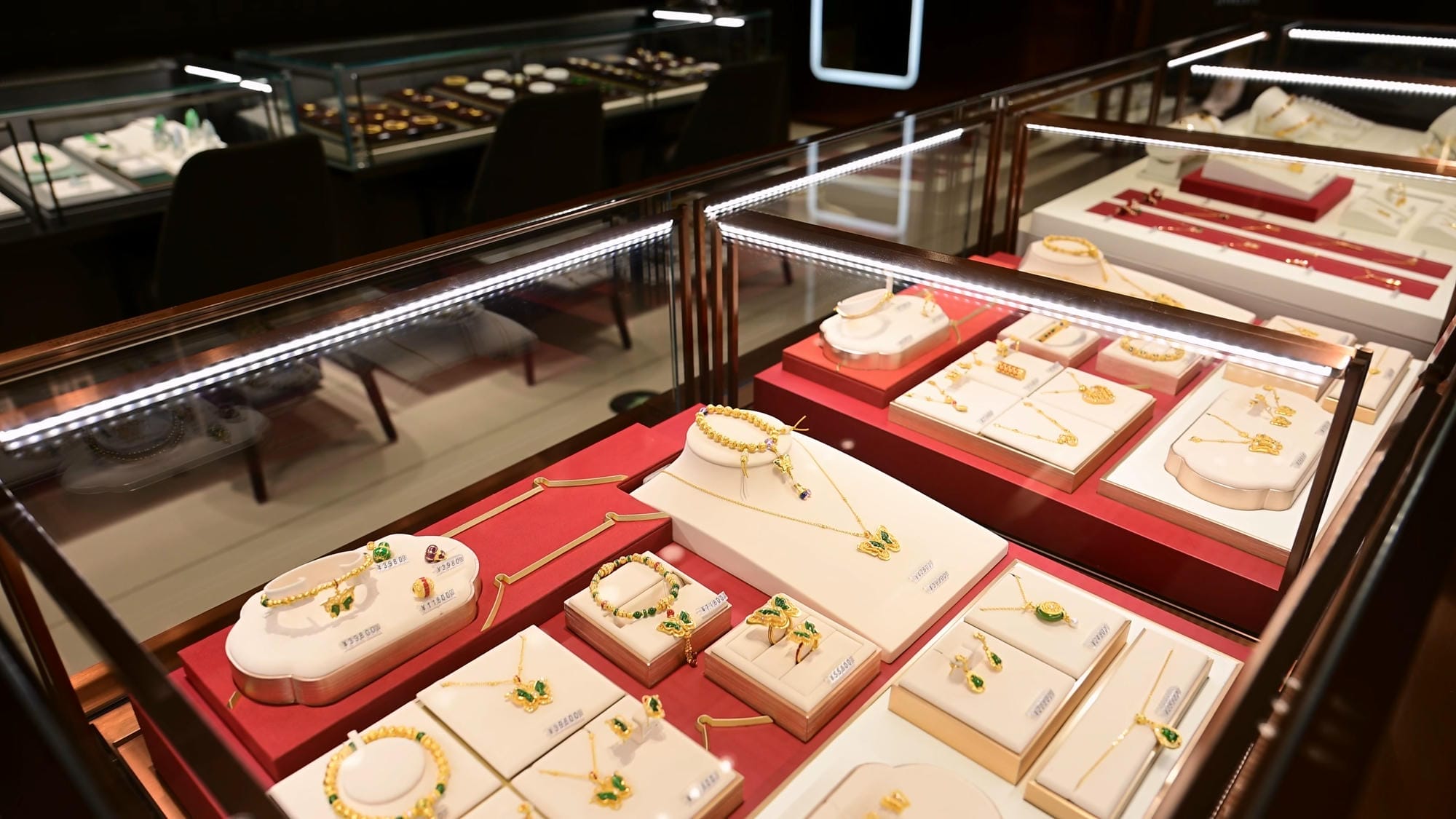 Jewelry lighting Case of Chow Tai Fook Plaza 2.0 in Hefei Mixc