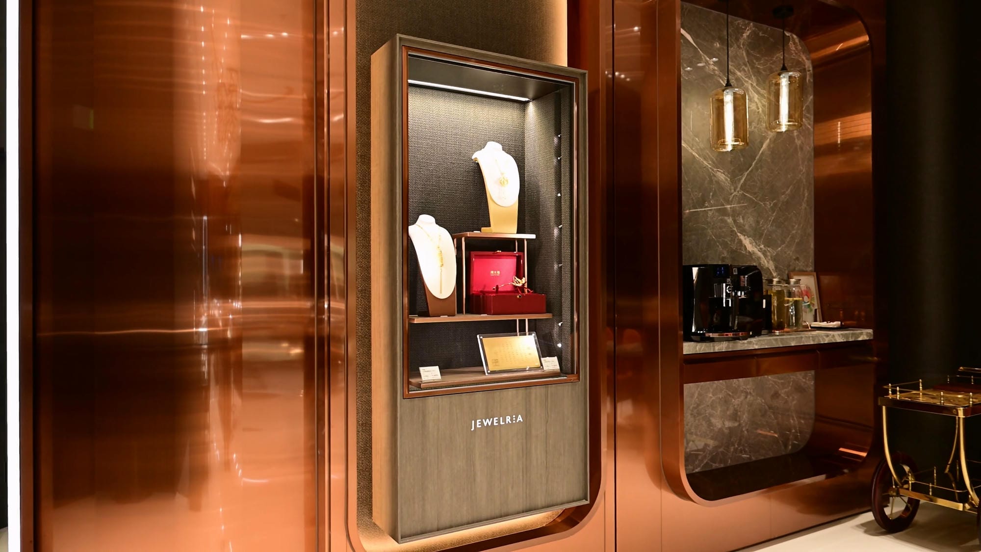 Jewelry lighting Case of Chow Tai Fook Plaza 2.0 in Hefei Mixc