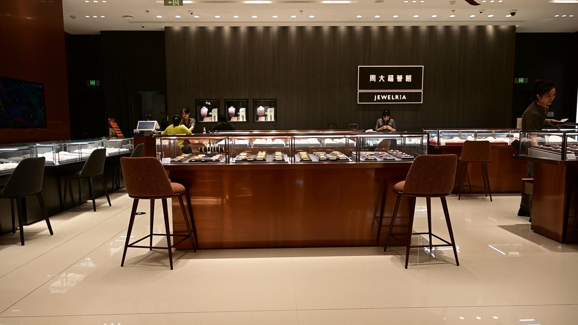 Jewelry lighting Case of Chow Tai Fook Plaza 2.0 in Hefei Mixc