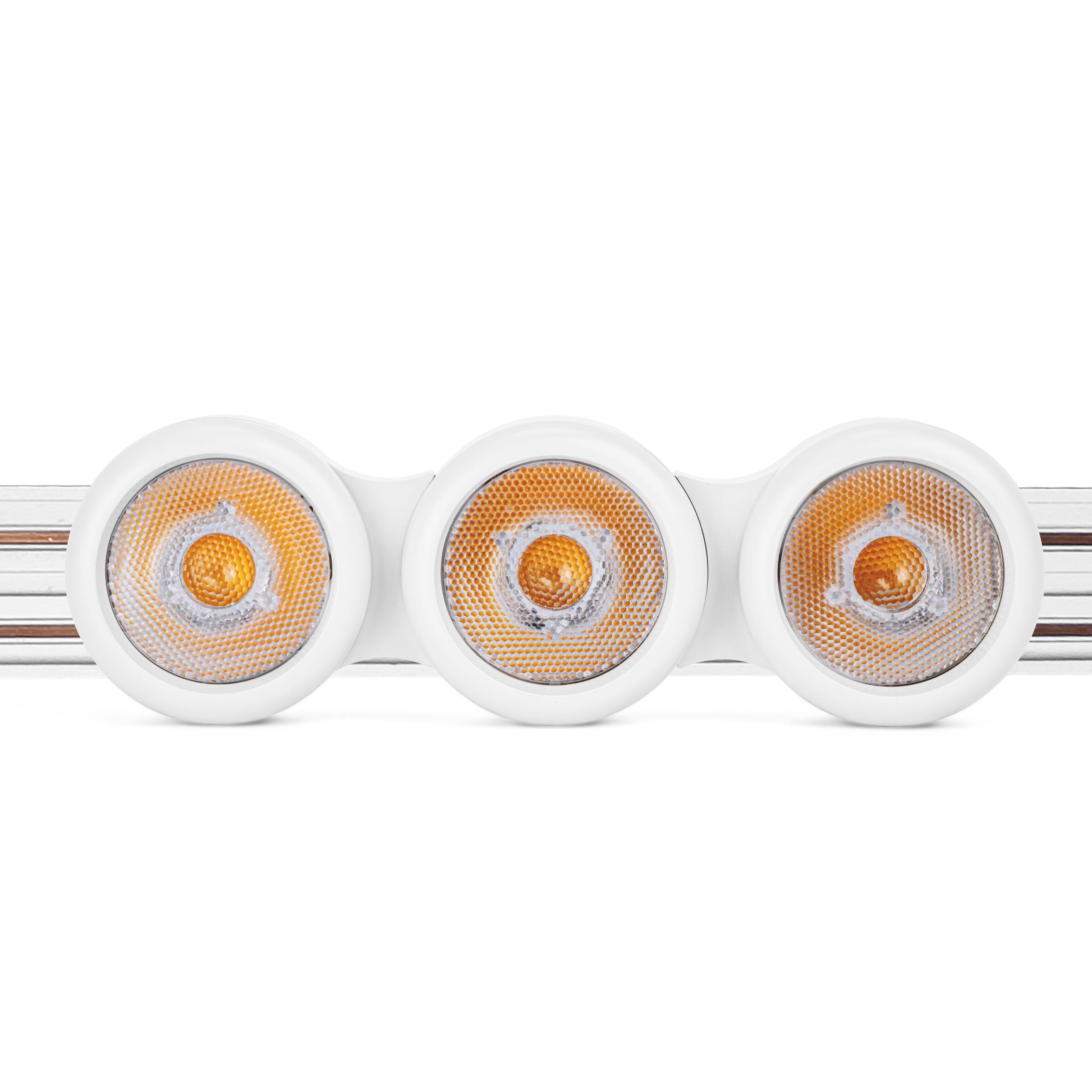 Chain-type track spotlights