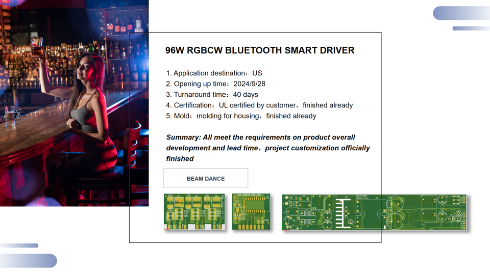 96W RGBCW BLUETOOTH SMART DRIVER