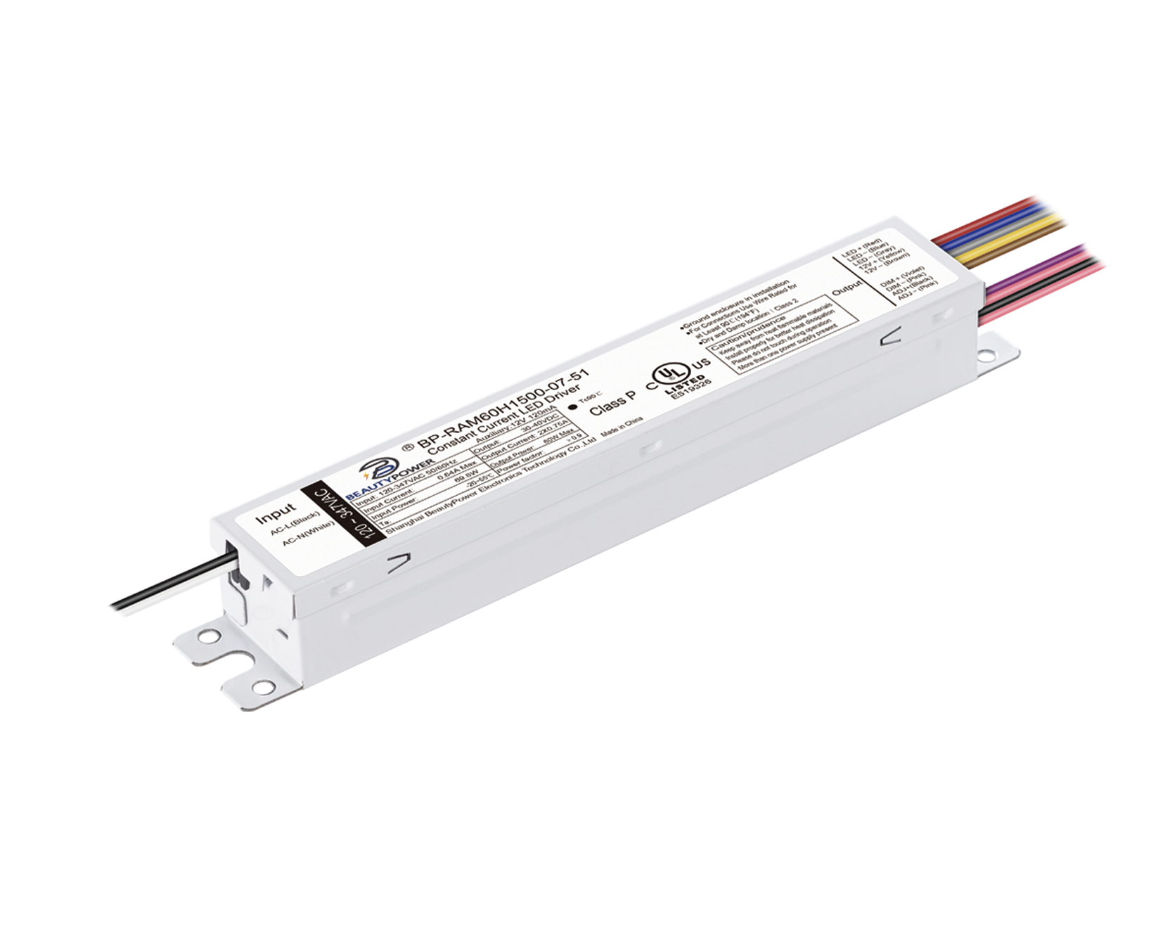 Two channels programmable led drivers